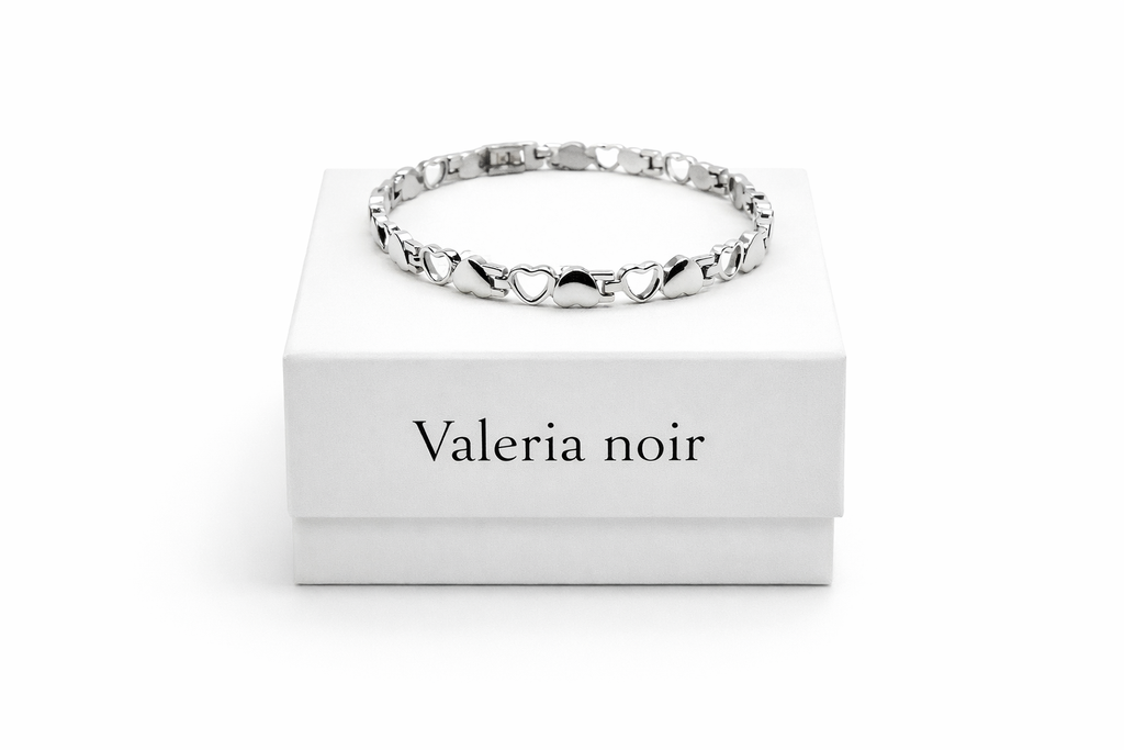Pulsera de corazones elegante – regalo con significado
