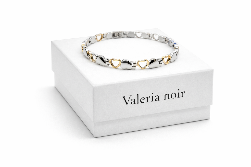 Pulsera de corazones elegante – regalo con significado